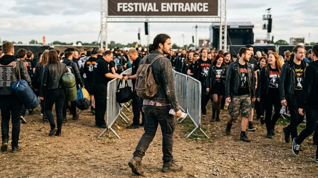 Partir seul à un festival rock ou metal : organiser son week-end sans galérer